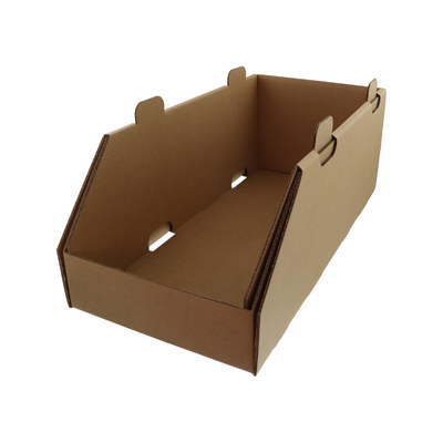 SAMPLE - SUPER Strong 1EB Stackable Pick Bin Box & Part Box 29322 - Kraft Brown
