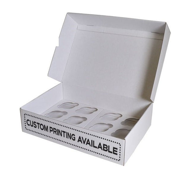 12 Cupcake Box Mailer 28857 with Optional Insert (Please see 700-28858-12) (MTO) - ACP