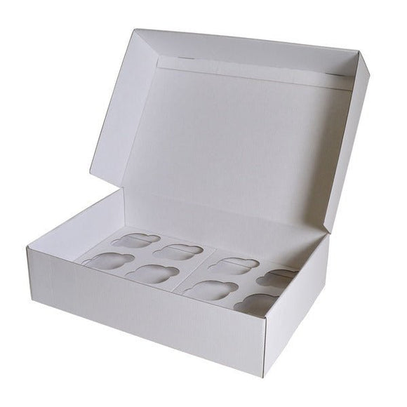 12 Cupcake Box Mailer 28857 with Optional Insert (Please see 700-28858-12) (MTO) - ACP