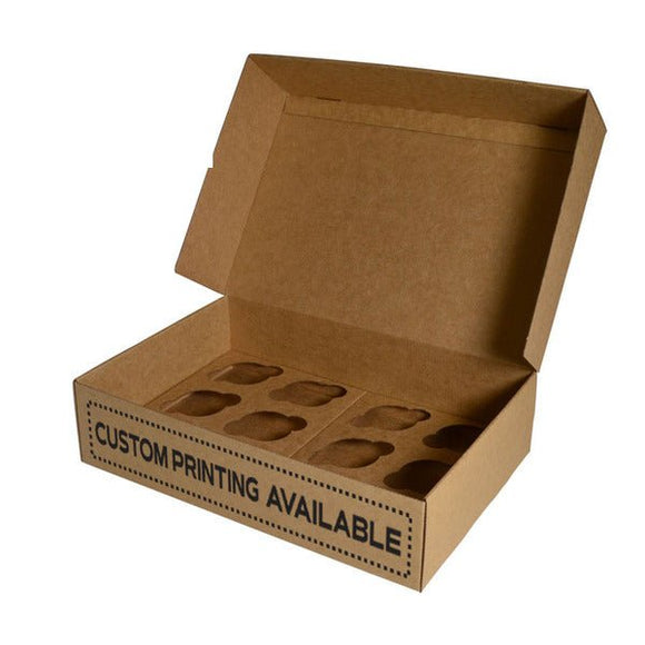 12 Cupcake Box Mailer 28857 with Optional Insert (Please see 700-28858-12) (MTO) - ACP