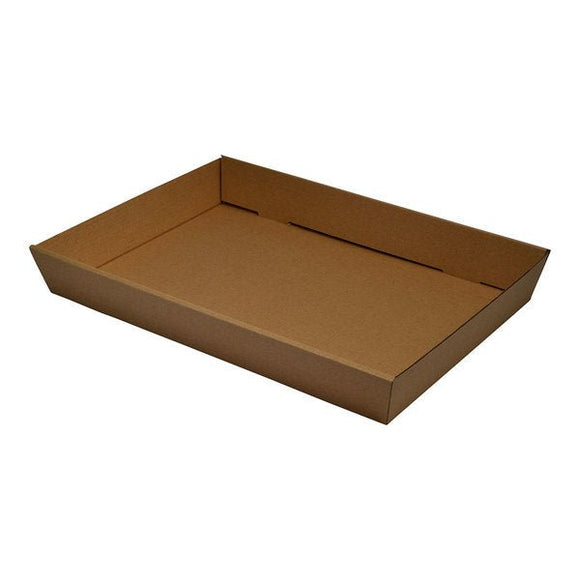 50mm High Medium Rectangle Catering Tray - with optional clear lid (Lid purchased separately) - ACP