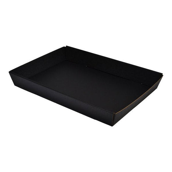 50mm High Medium Rectangle Catering Tray - with optional clear lid (Lid purchased separately) - ACP