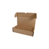 One Piece 330mm Double Wine Bottle Postage Box [REMOVABLE INSERT]