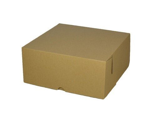 Cardboard Cake Box 9 x 9 x 4 inches - ACP