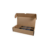 One Piece 330mm Double Wine Bottle Postage Box [REMOVABLE INSERT] - ACP