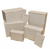 SAMPLE - B Flute - Large Postage Box - Kraft White (BXP4) - ACP