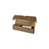 SAMPLE - B Flute - One Piece 330mm One Piece Wine Gift Box 24649 - Kraft Brown - ACP