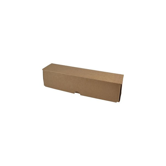 SAMPLE - B Flute - One Piece 330mm One Piece Wine Gift Box 24649 - Kraft Brown - ACP