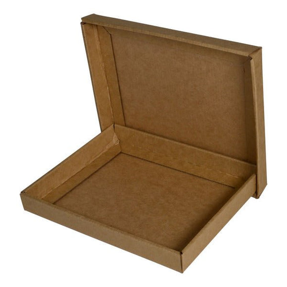 SAMPLE - E Flute - Two Piece Postage & Gift Box 24958 (Base & Lid) - Kraft Brown - ACP