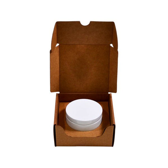 SAMPLE - Large Candle 1 Tin Pack - Kraft Brown - ACP