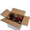 SAMPLE - RSC Shipping Carton 6 Beer Bottle (INSERTS SOLD SEPARATELY 700-24788) - Kraft White [1BW] - ACP